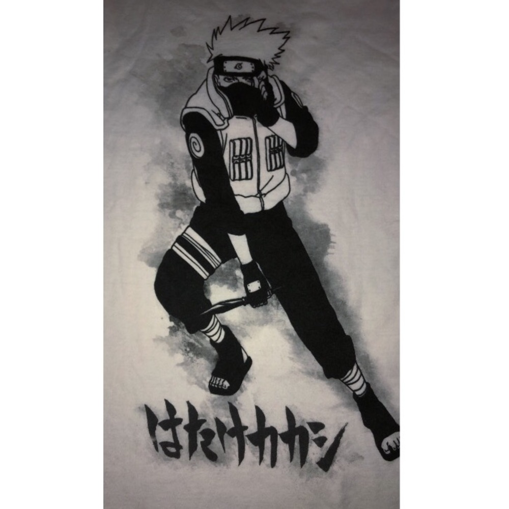 Hatake Kakashi はたけカカシ Naruto Shippuden Tee Anime